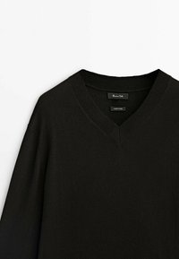 Massimo Dutti Pullover - black