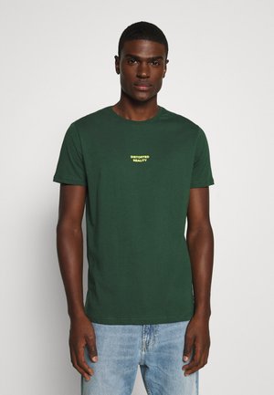 T-shirt med print - dark green