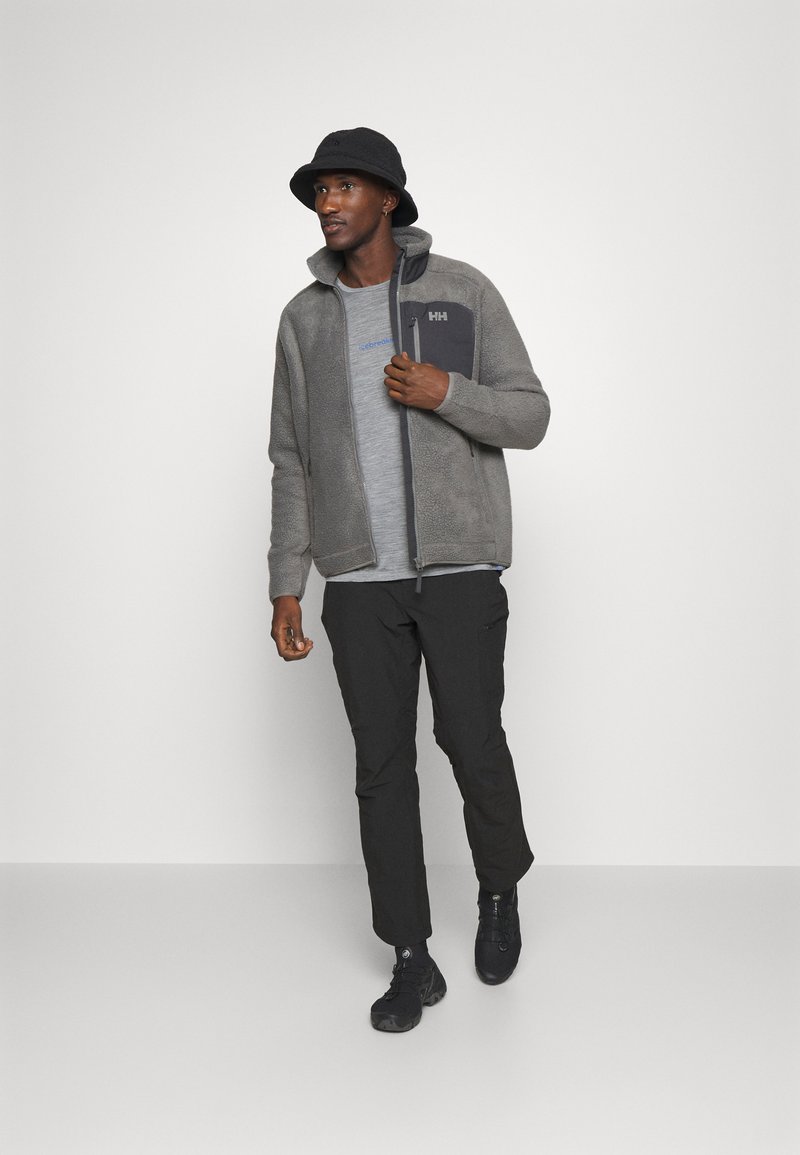 Helly Hansen PANORAMA PILE BLOCK - Jachetă din fleece - concrete/gri închis  - Zalando.ro