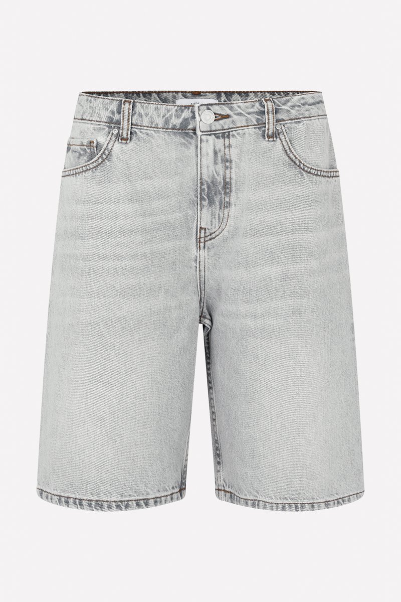 Envii Jeansshort grijs