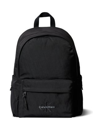 Calvin Klein Jeans, SOLID MONOLOGO UNISEX - Mochila de senderismo - black