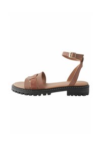 FOREVER COMFORT CLEATED REGULAR WIDE FIT - Sandalen - tan brown
