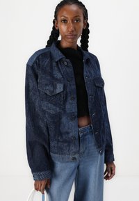 G-STAR RELAXED JACKET  - Chaqueta vaquera - dark blue denim