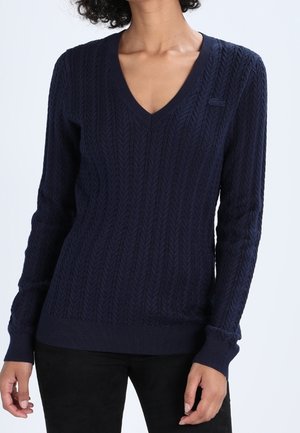 Strickpullover - dark blue