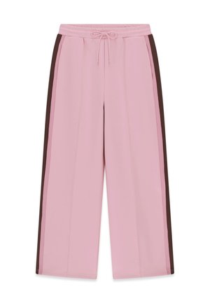 Guess, SWEATPANTS MIT SEITENSTREIFEN - Trainingsbroek - mehrfarbe rose