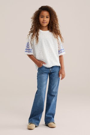 WE Fashion, BLUE RIDGE - Jeans a zampa - dark blue