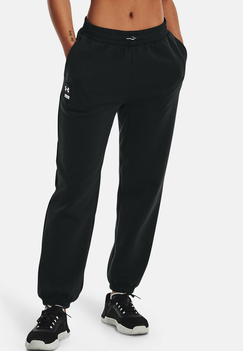 Under Armour SUMMIT Tracksuit bottoms black Zalando.de