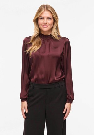 MIT LANGEN ÄRMELN VISOFIE - Blouse - winetasting