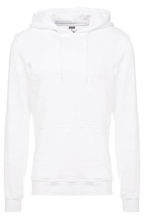 Urban Classics Bluza z kapturem - white