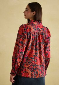 Tom Joule REGULAR FIT - AURETTA FRILL NECK  - Button-down blouse - navy