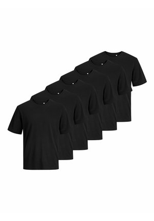 T-SHIRT 6ER-PACK REGULAR FIT UNISEX - T-shirts - black