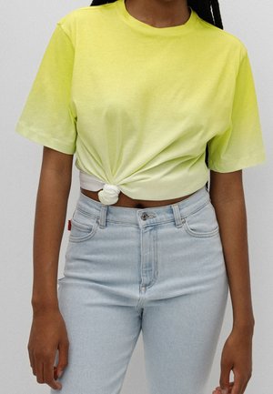 T-shirt print - yellow