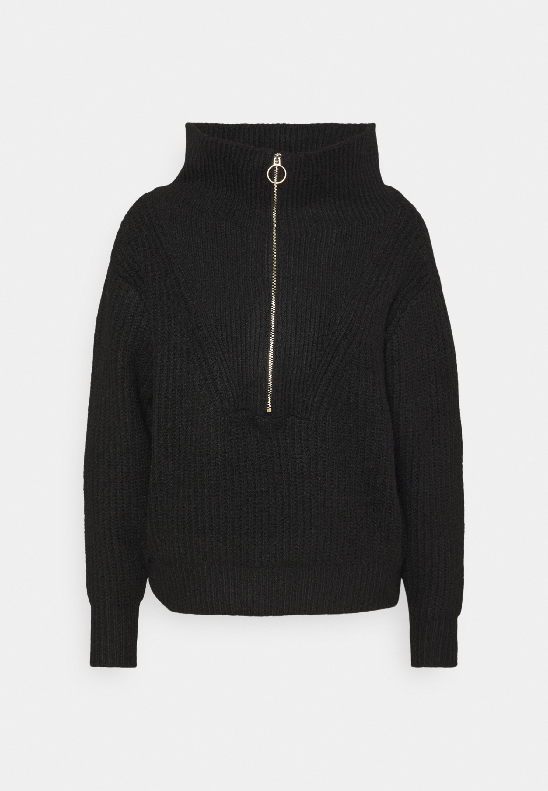 strickpullover mit zipper