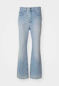 AETHER MONOGRAM  - Vaqueros boyfriend - blue washed