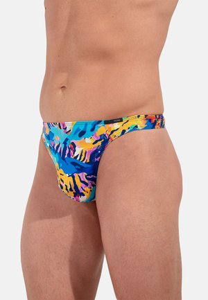 G-STRING - Briefs - turquoise print