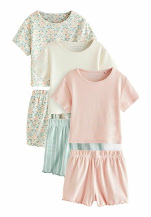 3 PACK  REGULAR FIT - Nattøj sæt - pink blue floral
