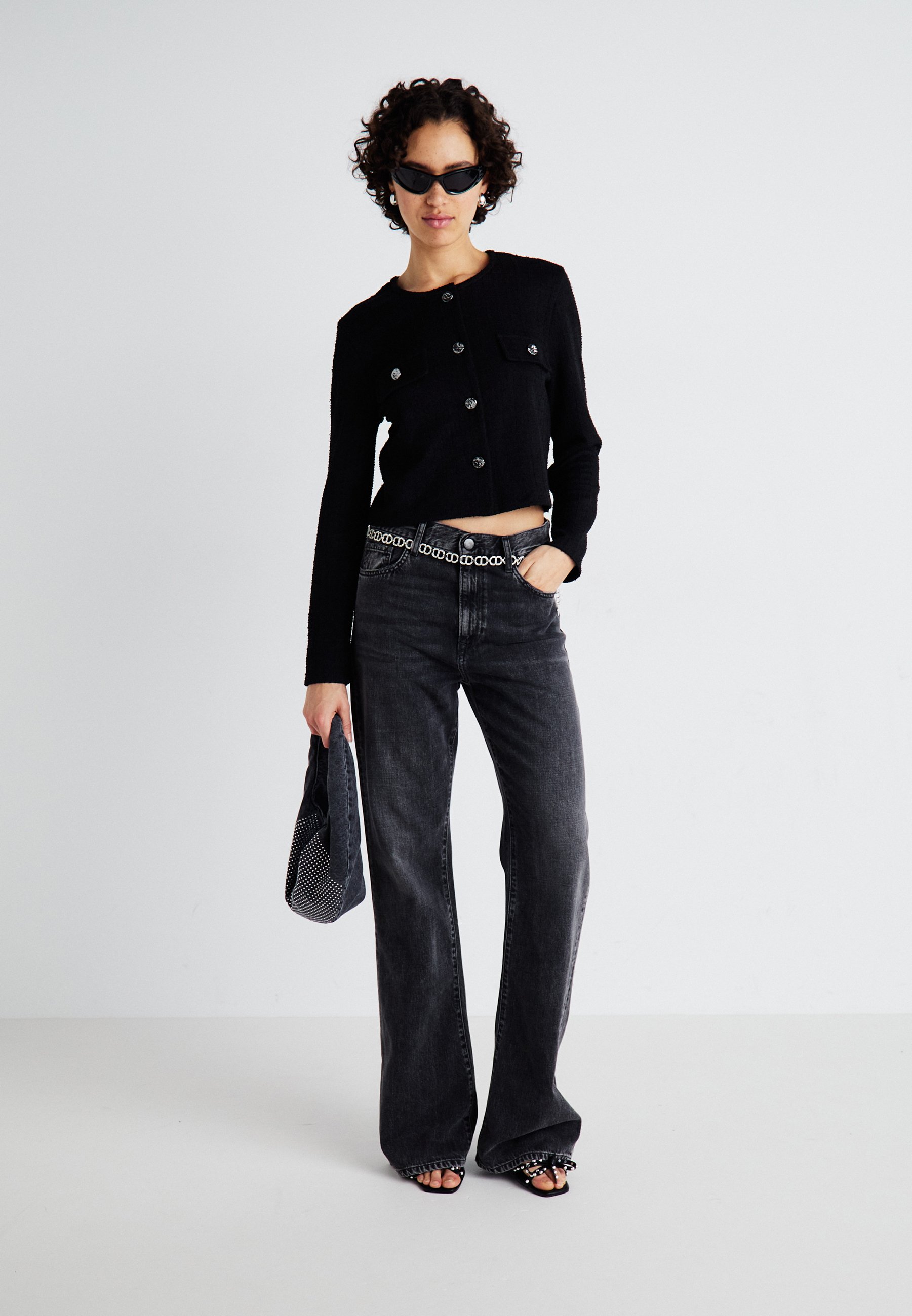 Replay Damen Jeans 'Becka' – Baggy-Flare Mit Stretch, Normale Taille
