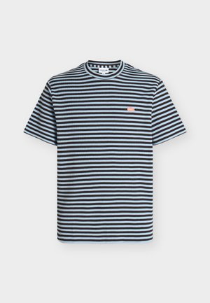 Lacoste CLASSIC STRIPED T-SHIRT - Trükipildiga T-särk - chambray/buffalo