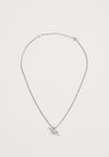 HEART & DAGGER CHAIN CAST PENDANT NECKLACE - Colier - silver-coloured