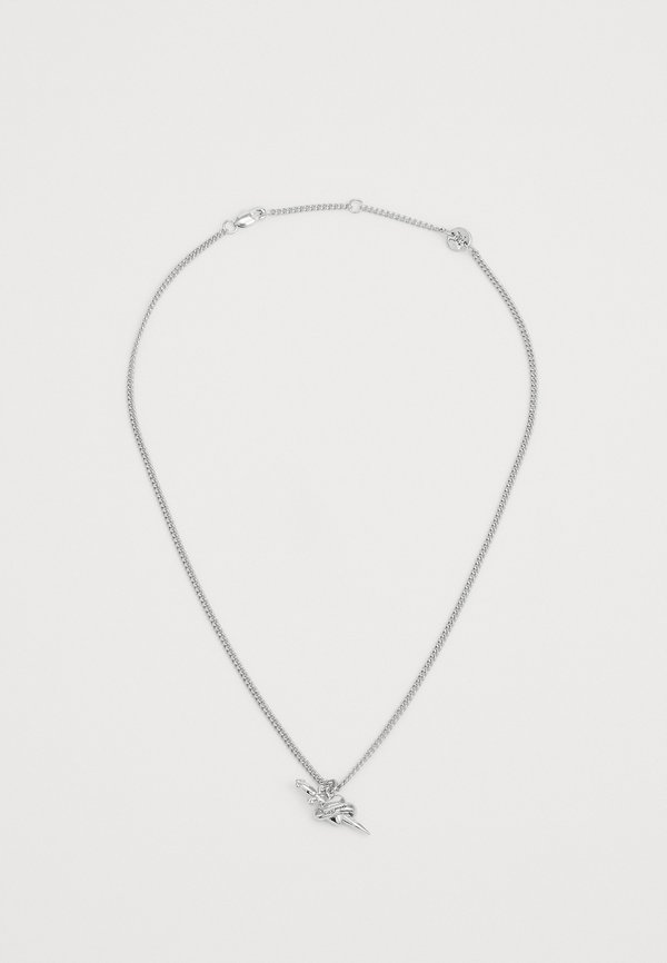 HEART & DAGGER CHAIN CAST PENDANT NECKLACE - Necklace2