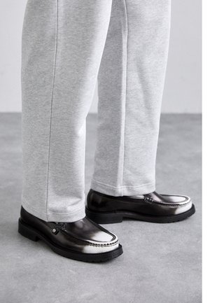 MOSCHINO SCARPA UOMO - Zapatos sin cordones - white/black