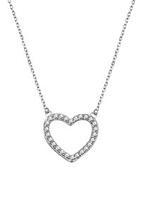 HEART - Halskæder - silver coloured