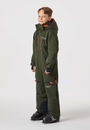 Swedemount ST. ANTON  - Overall - dk. olive green burned orange