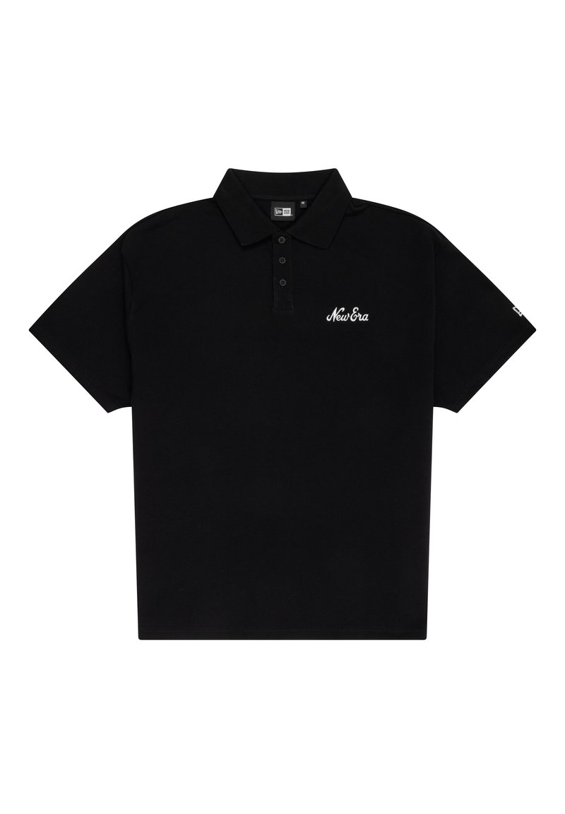 new era Poloshirt zwart
