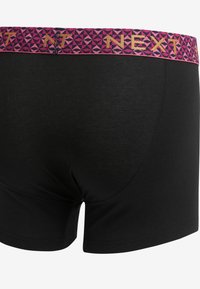 Next A-FRONTS FOUR PACK - Boxer alsónadrág - black metallic geo waistband