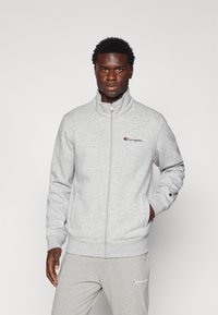 Champion ICONS FULL ZIP COLLAR - Sudadera con cremallera - grey