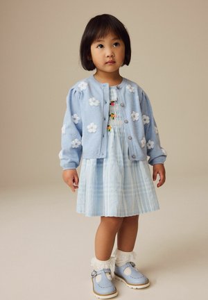 REGULAR FIT - PLEATED SLEEVE - Neuletakki - blue