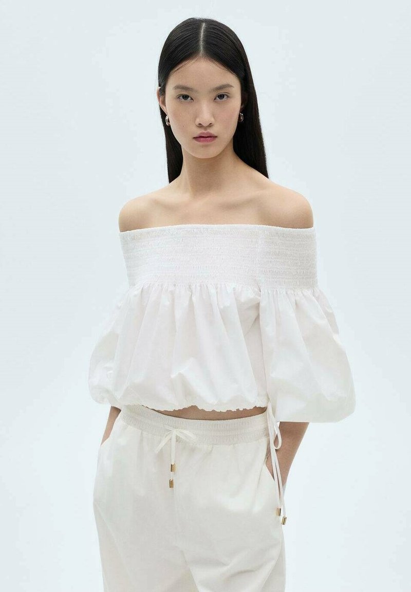 Mango Bluse - white