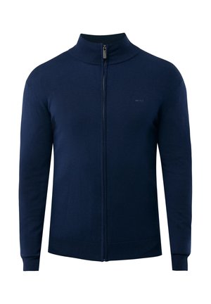 HERMON - Strickjacke - mid navy