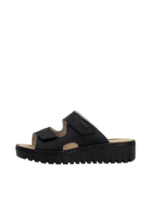 Slip-on sandaler - black