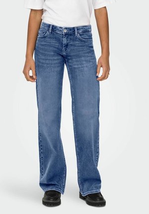 ONLJUDY WEITEM - Wide Leg - medium blue denim