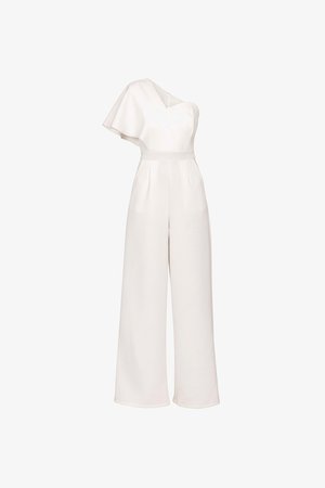 WAL G., BETTY ONE SHOULDER - Mono - white