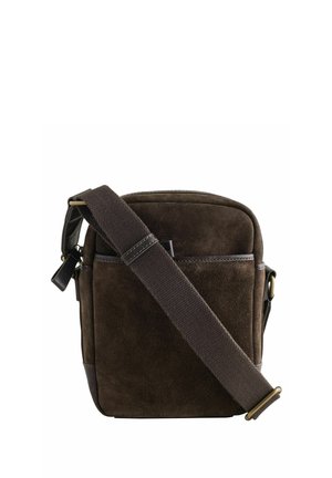 Cross body bag - chocolate brown