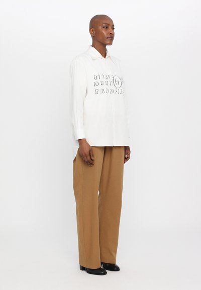 MM6 Maison Margiela LONG SLEEVED SHIRT - Užsagstoma palaidinė - white