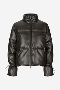 ENSINI JACKET - Zimní bunda - grained black