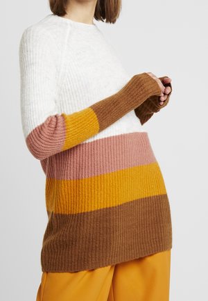 Strickpullover - gold-coloured