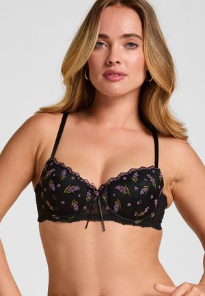 Hunkemöller, HUNKEMÖLLER PADDED UNDERWIRED BRA IRIS - Soutien-gorge à armatures - black