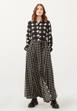 MIX PATTERN LONG - Blousejurk - beige