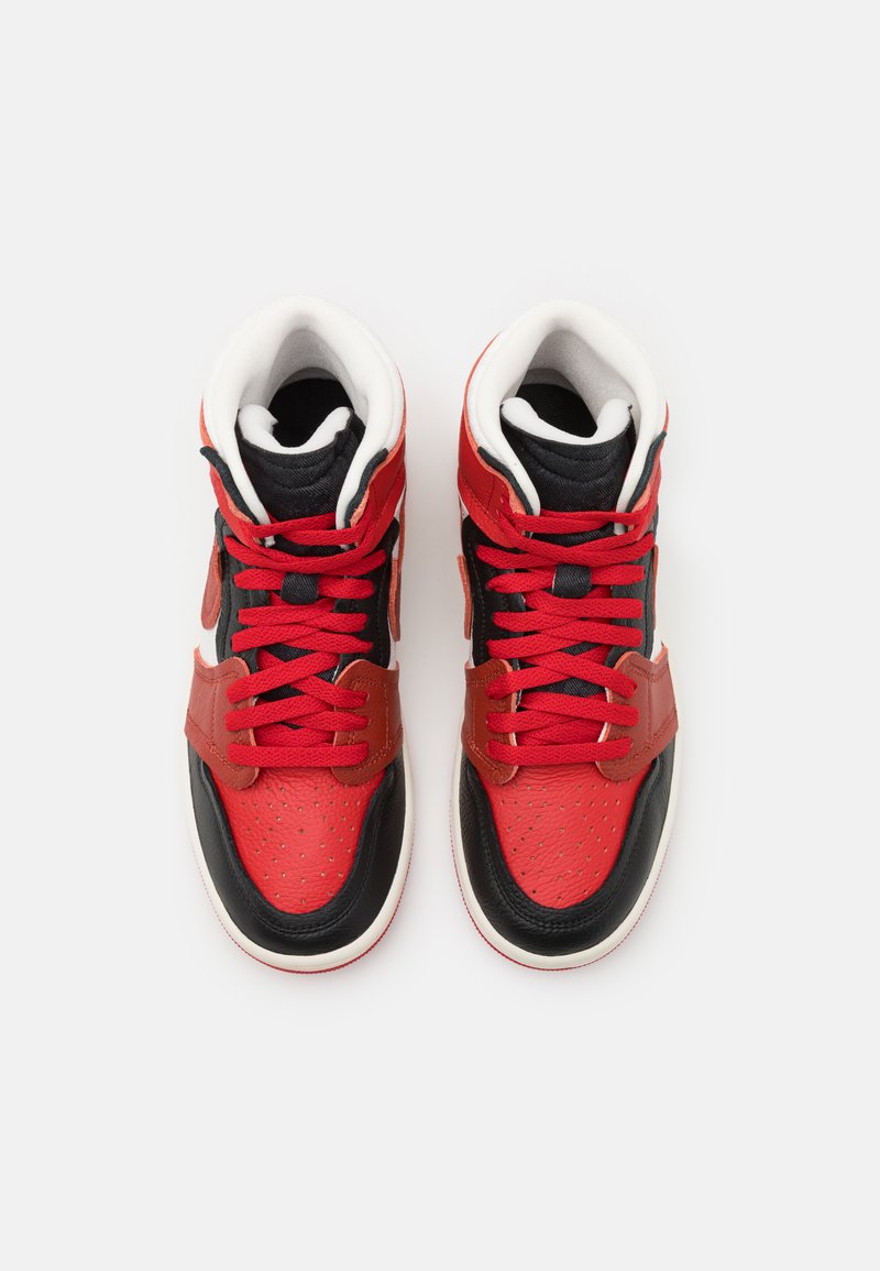 air jordan 1 red black high