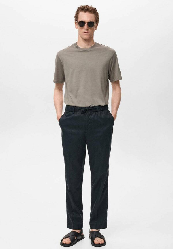 BROEK - Tracksuit bottoms - marineblauw3