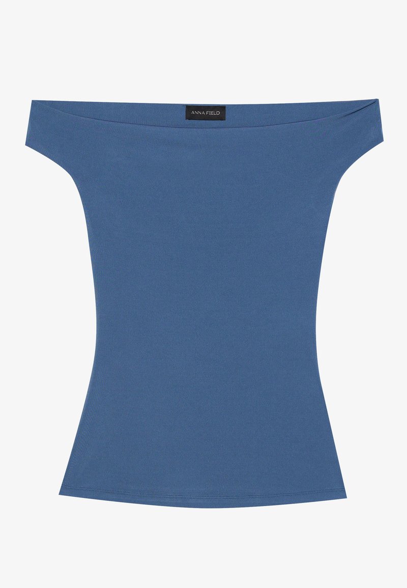 Anna Field T-shirt basic donkerblauw Anna Field T-shirt basic donkerblauw