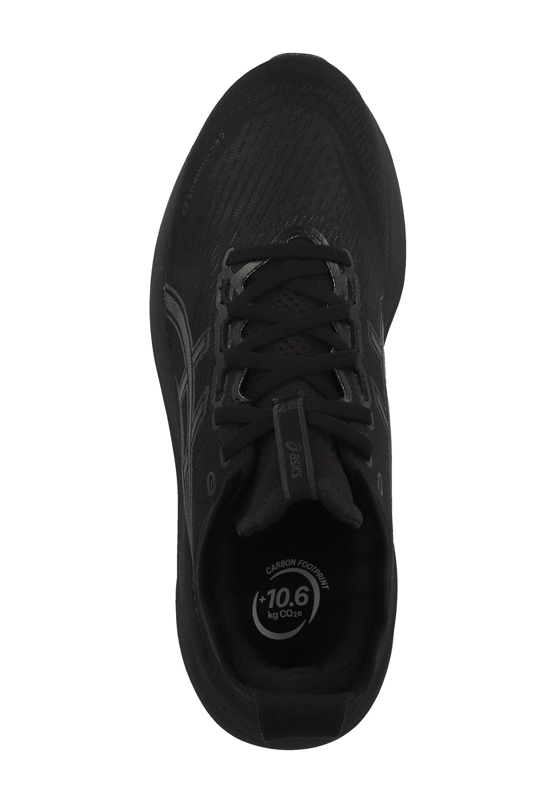 ASICS GEL NIMBUS 27 - Laufschuh Straße - black graphite grey