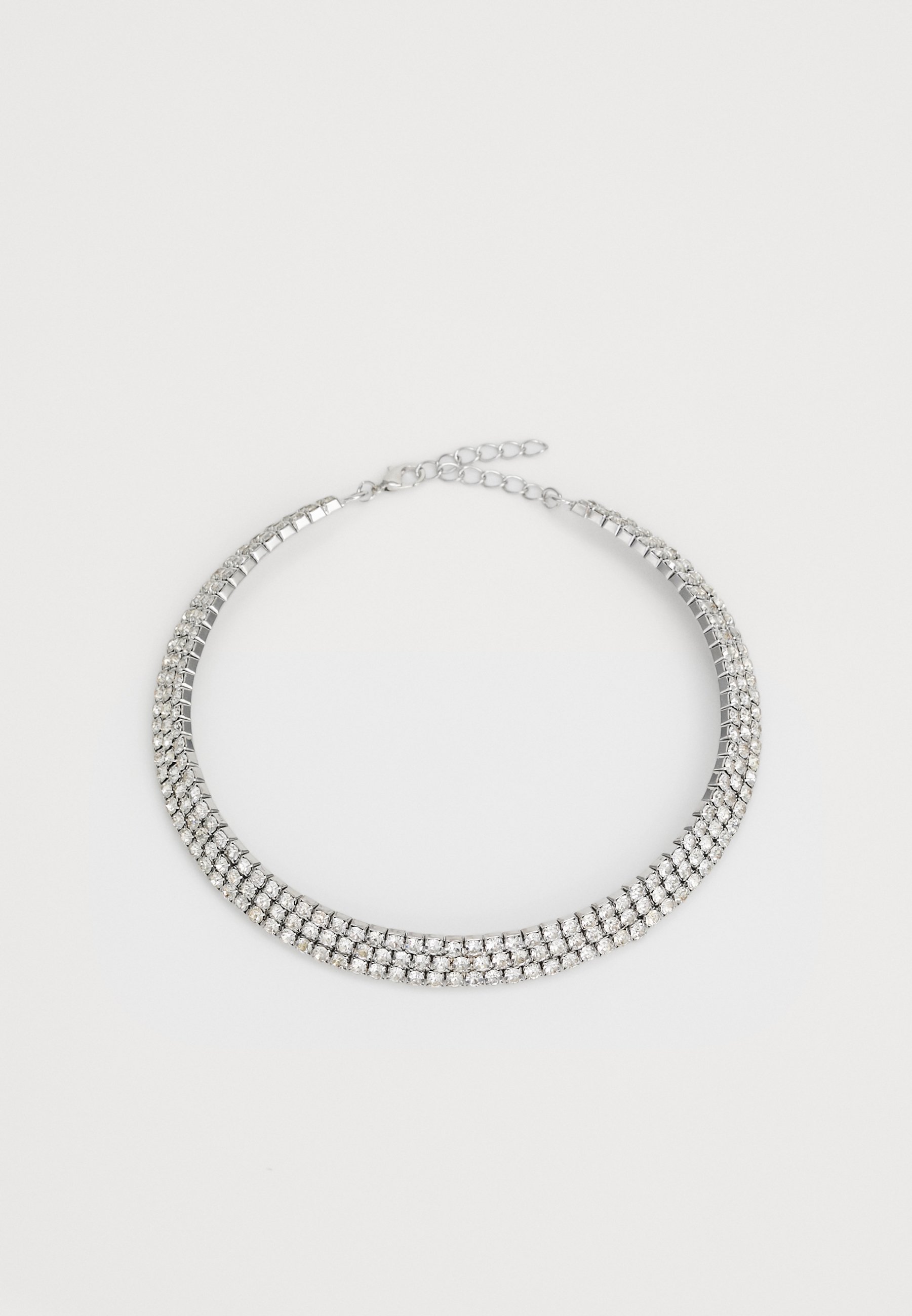 Pieces PCBILA CHOKER NECKLACE Kaelakee silver-coloured