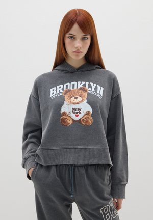 Jersey con capucha - ash grey