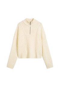 LONGSLEEVE TROYER - Pulover - white blush