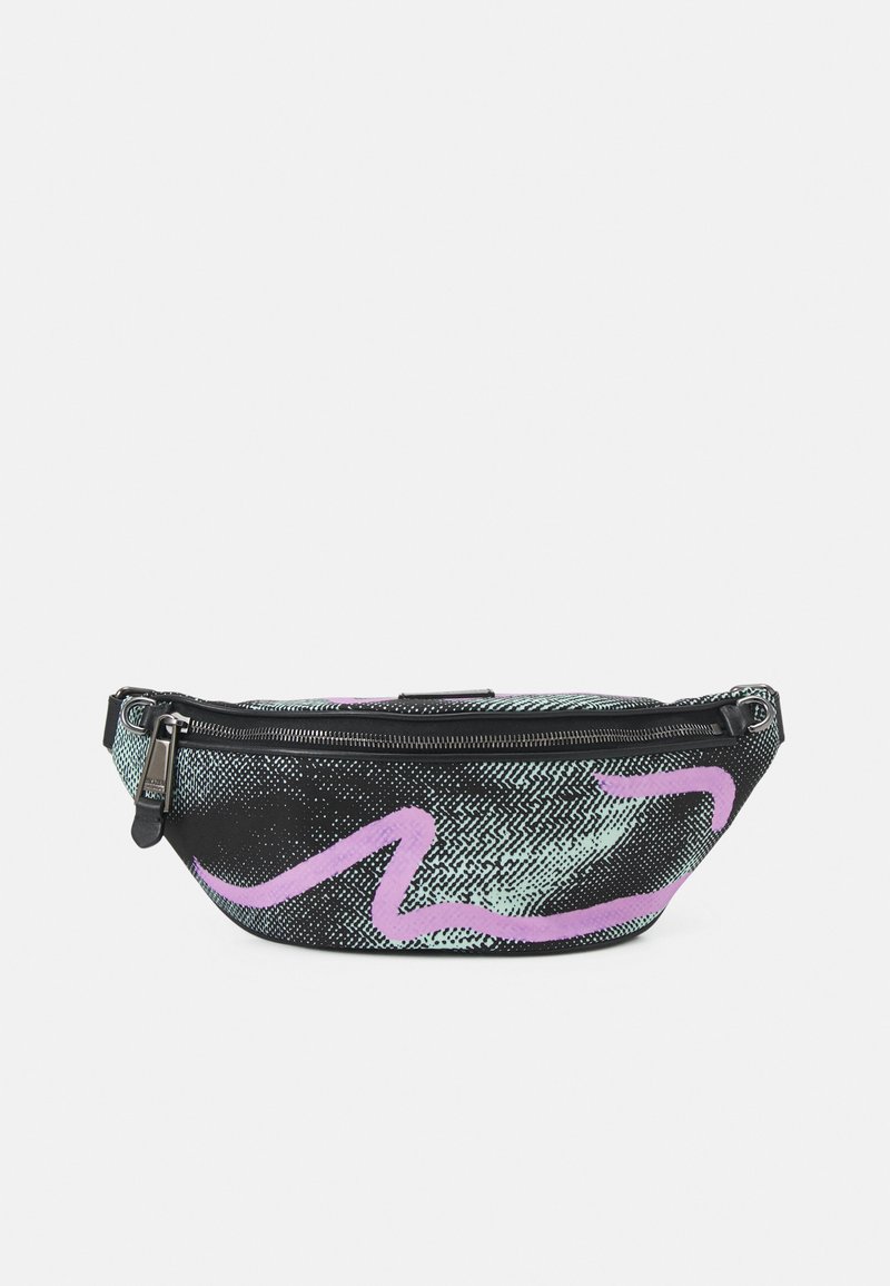 MOSCHINO UNISEX - Sac banane - fantasy light blue/multicolore - ZALANDO.FR